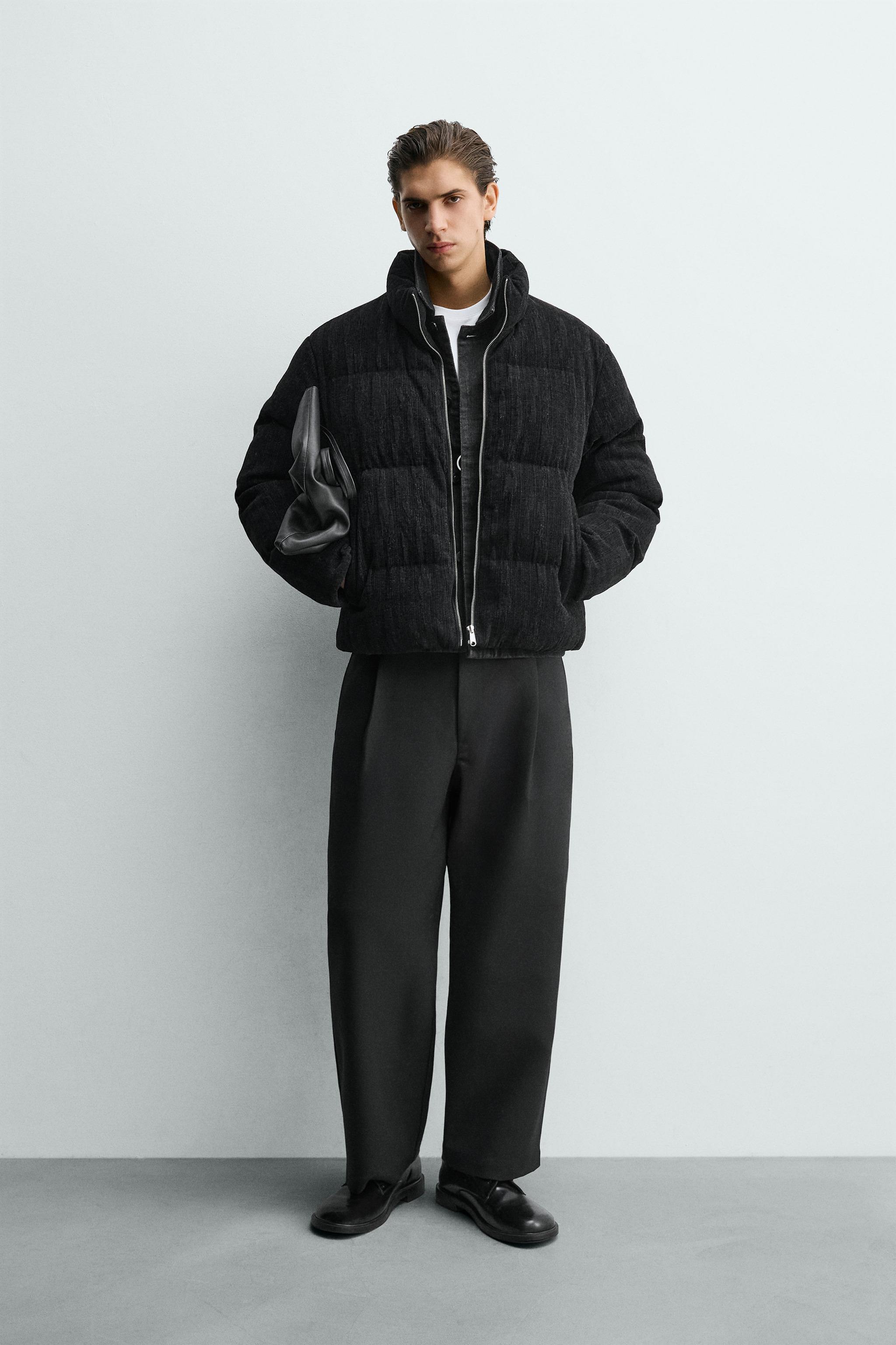 CROPPED FIT PUFFER JACKET